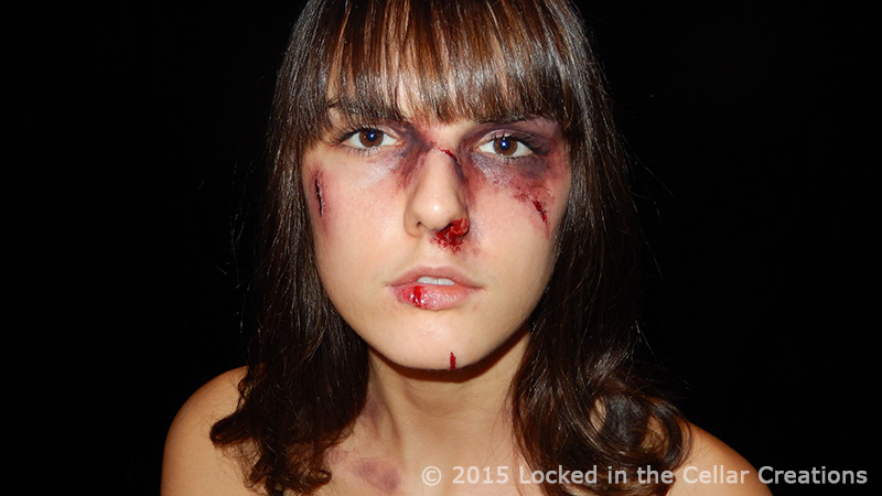 Rose Hunter abuse make-up