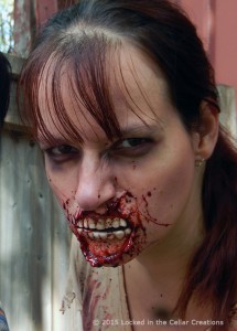 Gruesome Zombie Mouth SFX Makeup Prosthetic