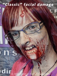 Zombie Doppelganger with Classic Facial Damage