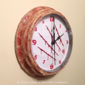 Don't Fall Asleep Clock (left view)