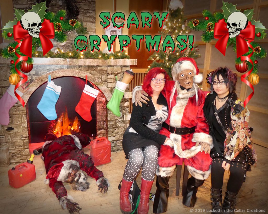 Get Your Scary Cryptmas Photos taken with Crypt Kringle