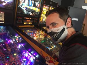 This horror themed character face mask is perfect for every day or for cosplay (eg. Twisty the Clown AHS)