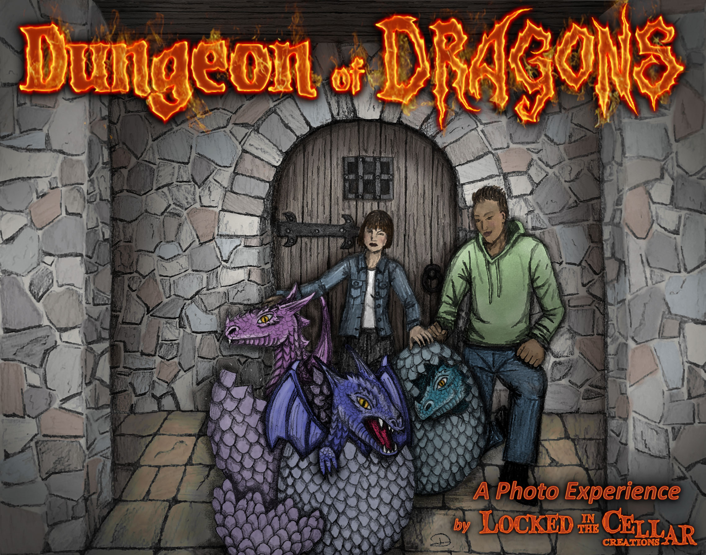 Artist impression of the Dungeon of Dragons
